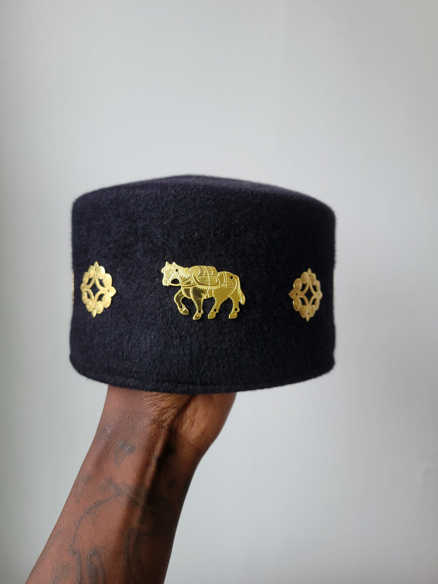 Zamunda with Hand Carved Swiss Brass