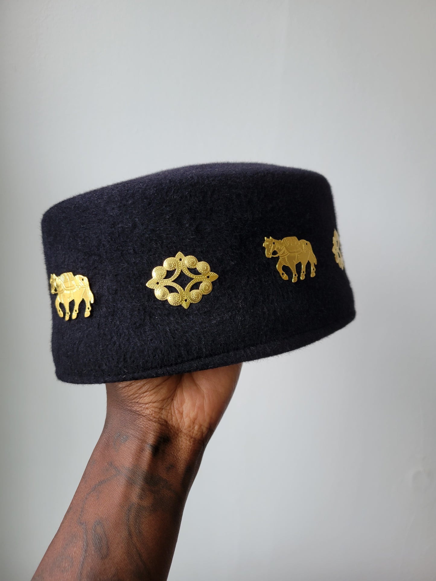 Zamunda with Hand Carved Swiss Brass