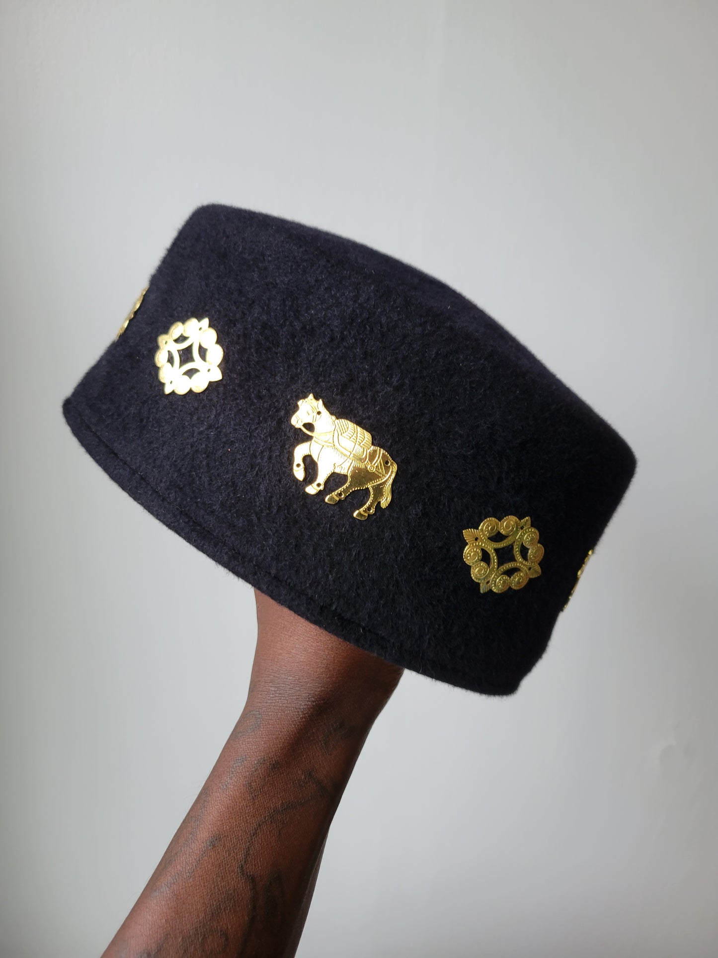 Zamunda with Hand Carved Swiss Brass