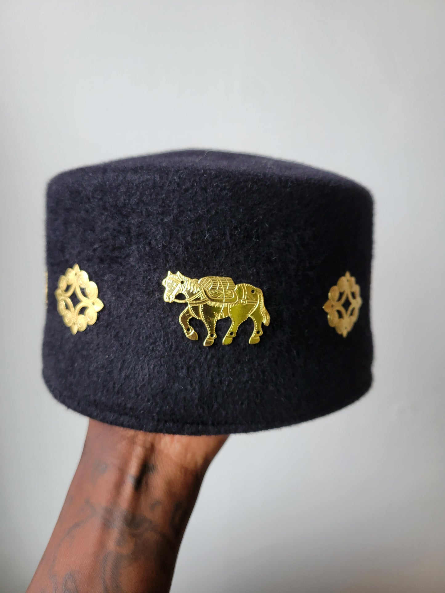 Zamunda with Hand Carved Swiss Brass