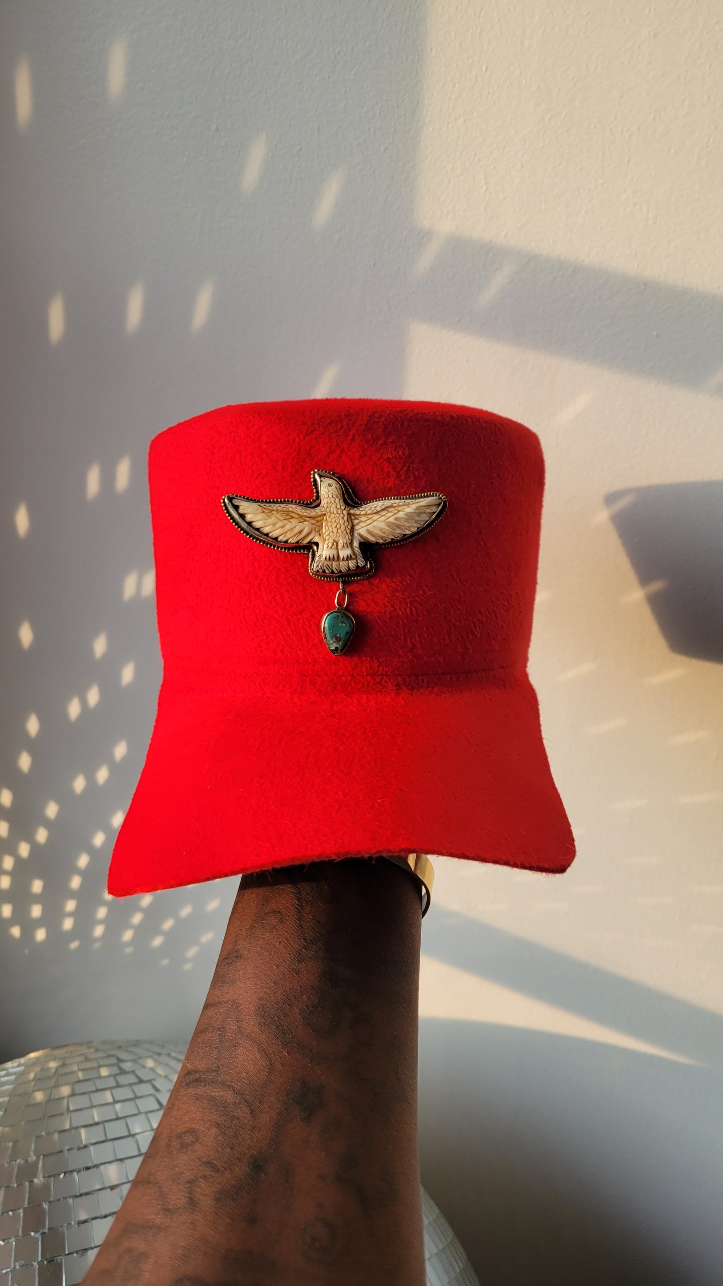 Flamma-Red Rhea Cap limited Edition
