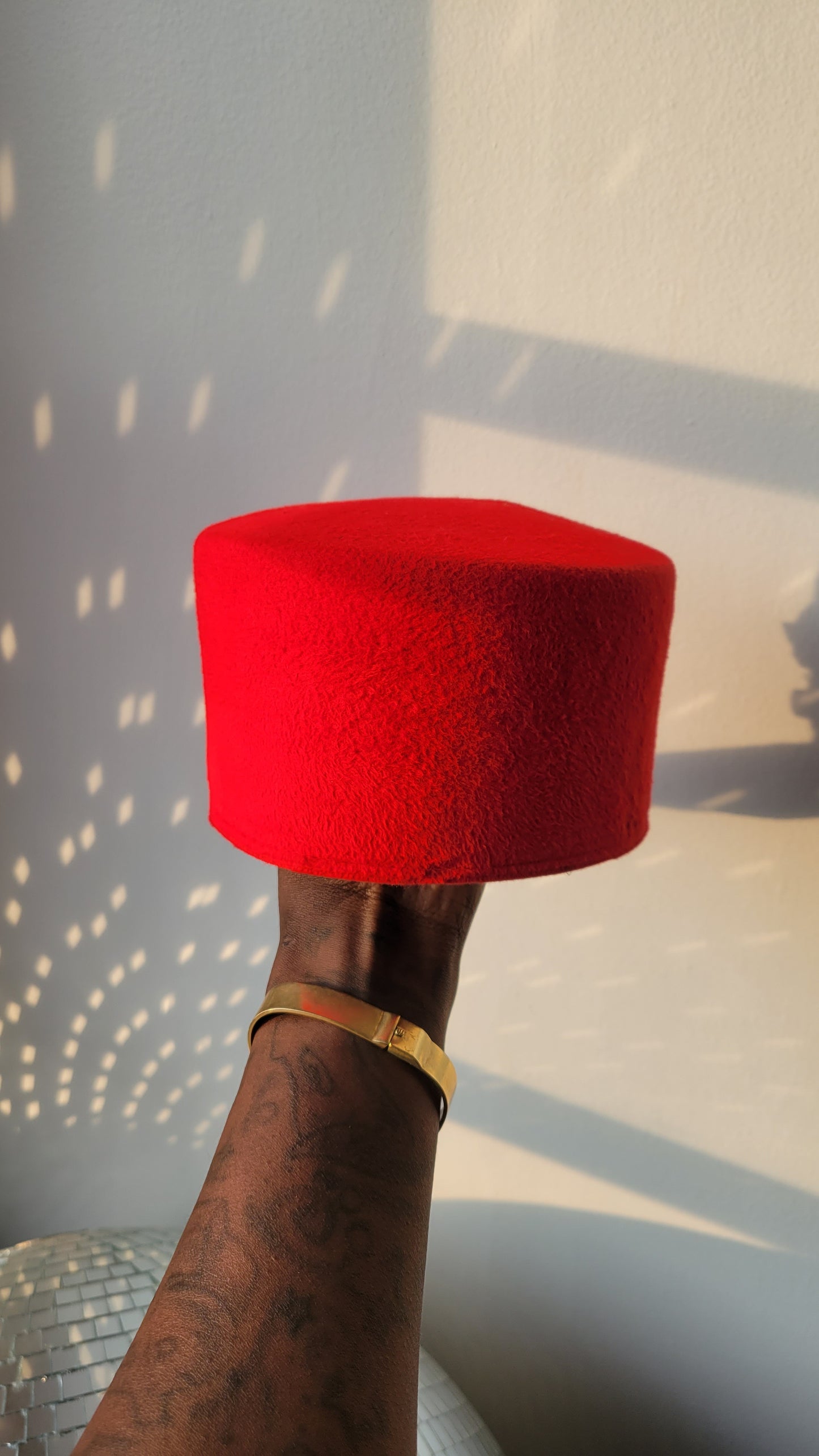 Flamma-Red Rhea Cap limited Edition