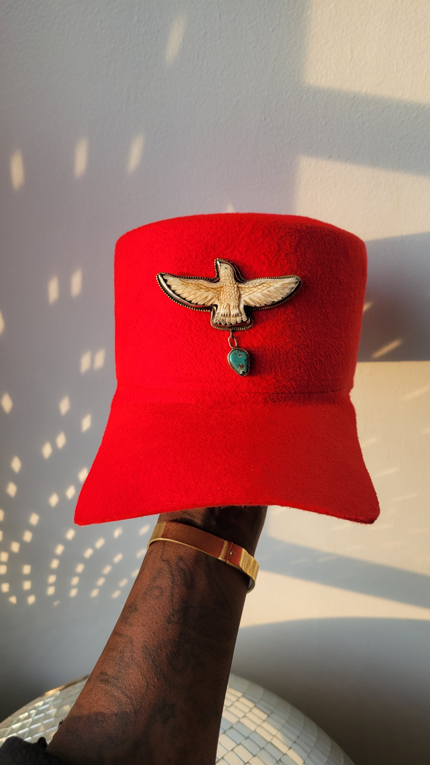 Flamma-Red Rhea Cap limited Edition