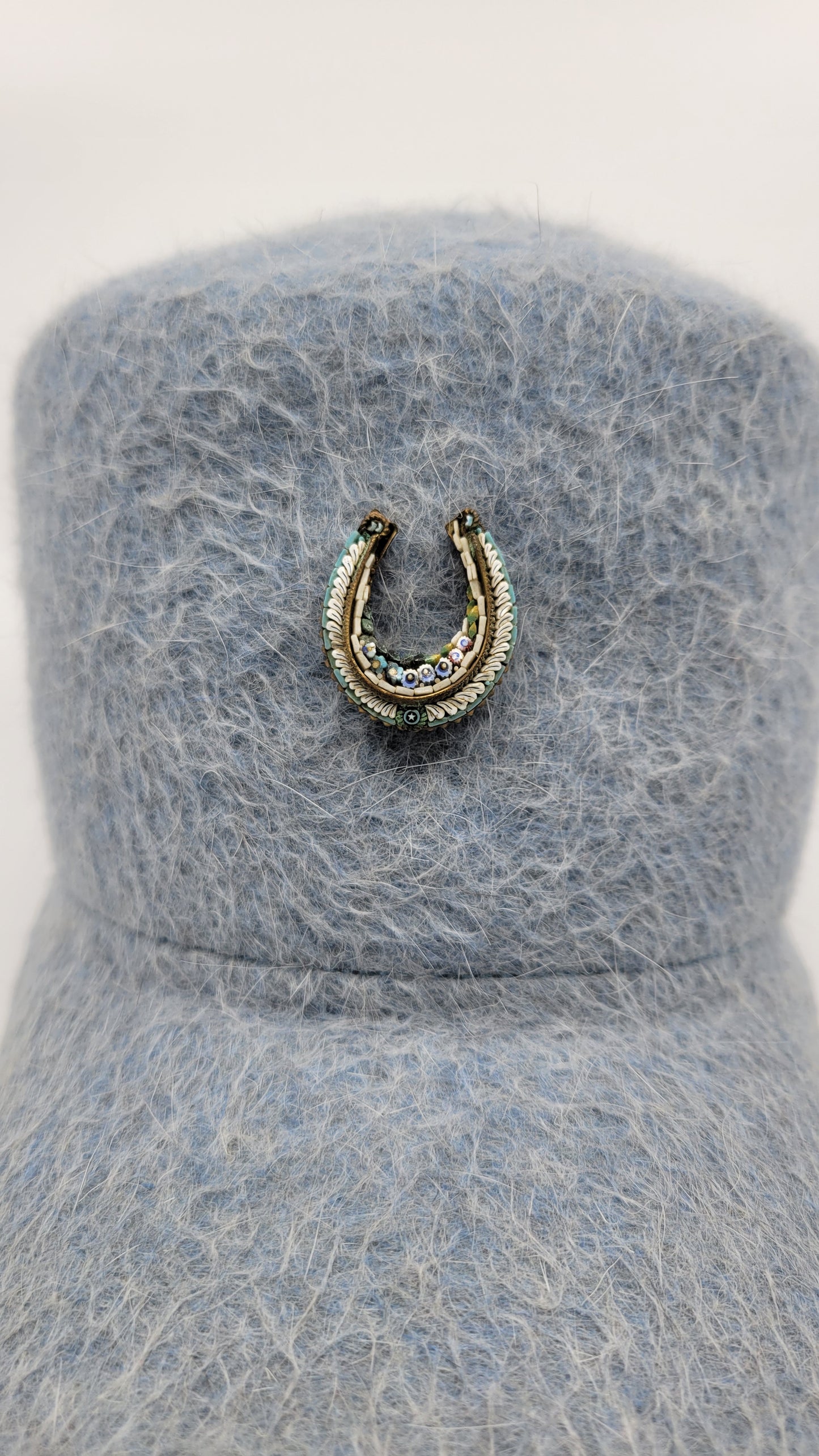 The Rhea cap in Sky Blue