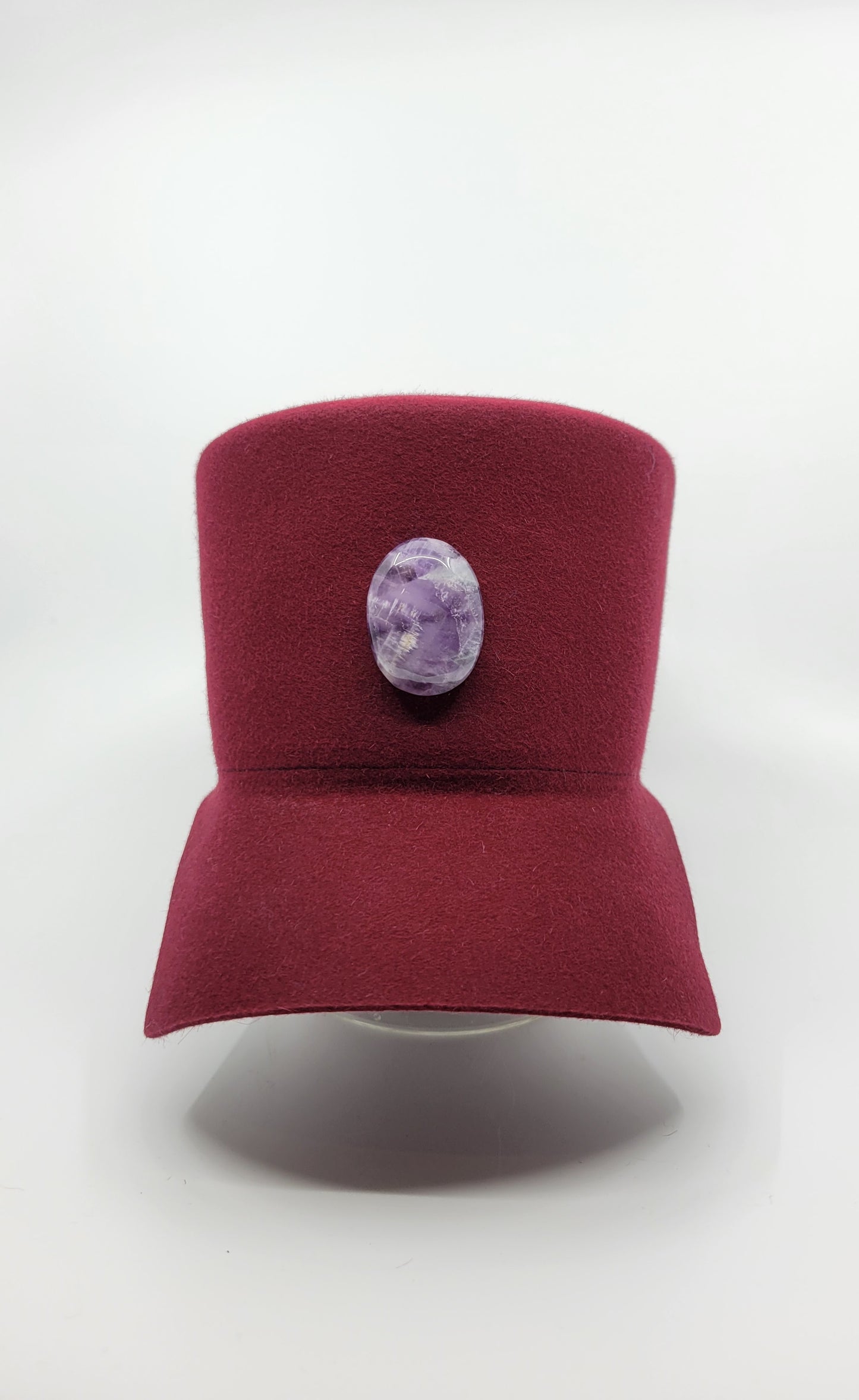 Rhea cap in Mulberry