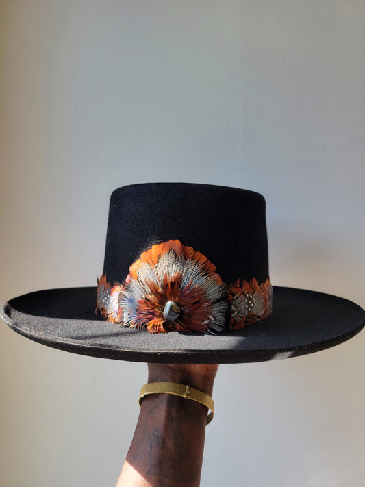 Custom black hat for Kenneth
