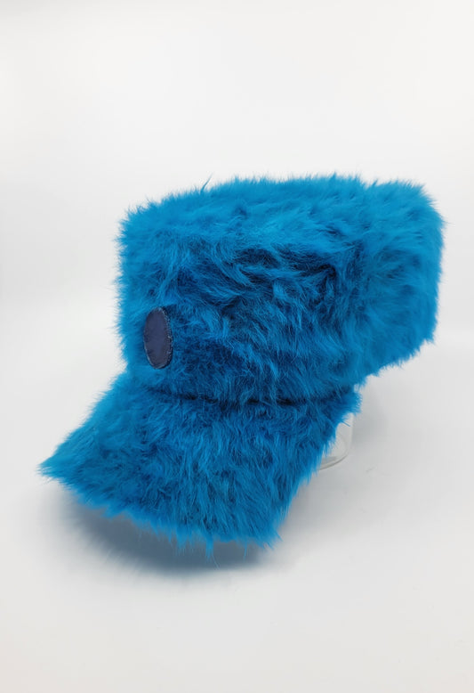 Rhea Cap Blue Angora