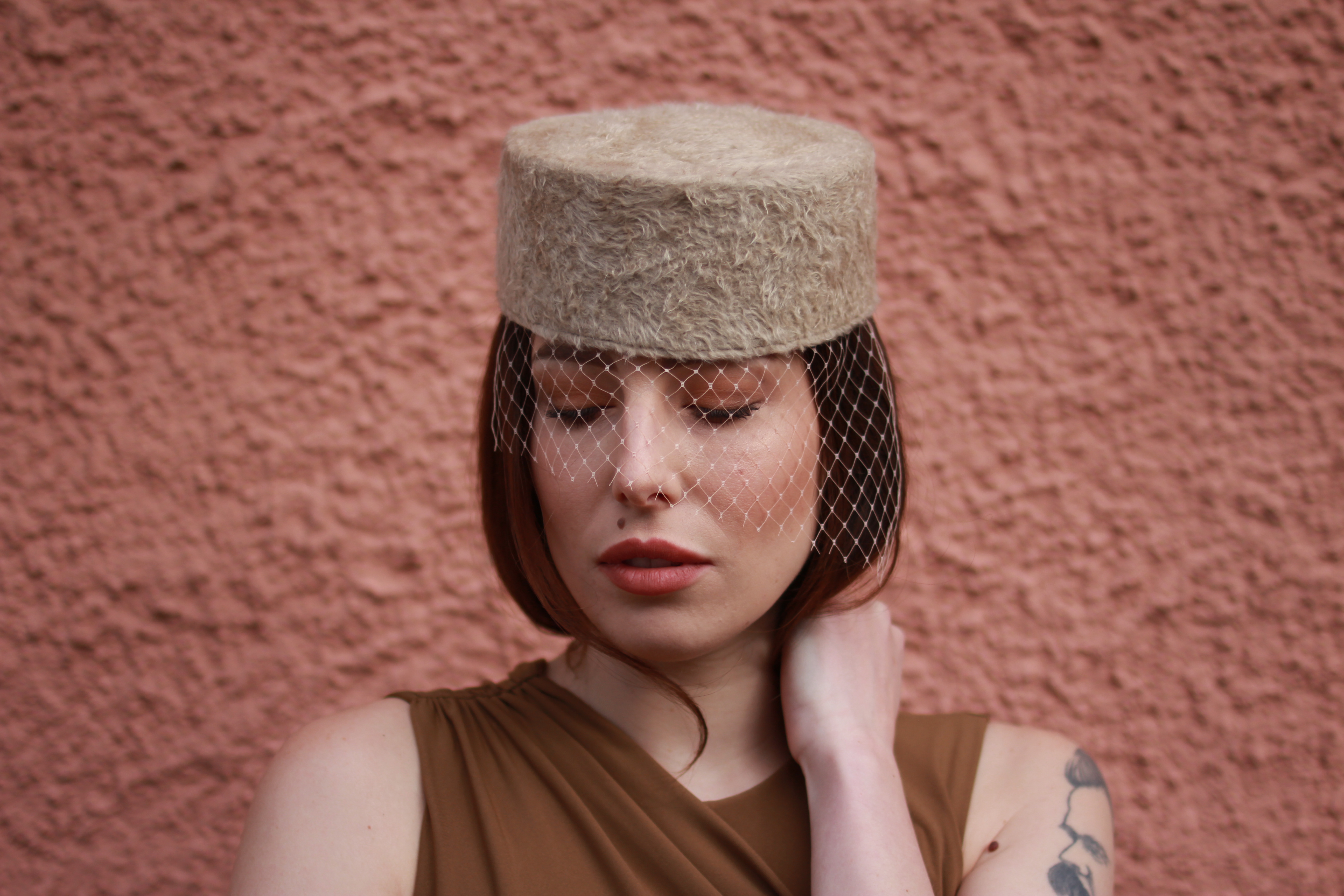 Zinger Cap in Taupe — Oliver Lewis Hats
